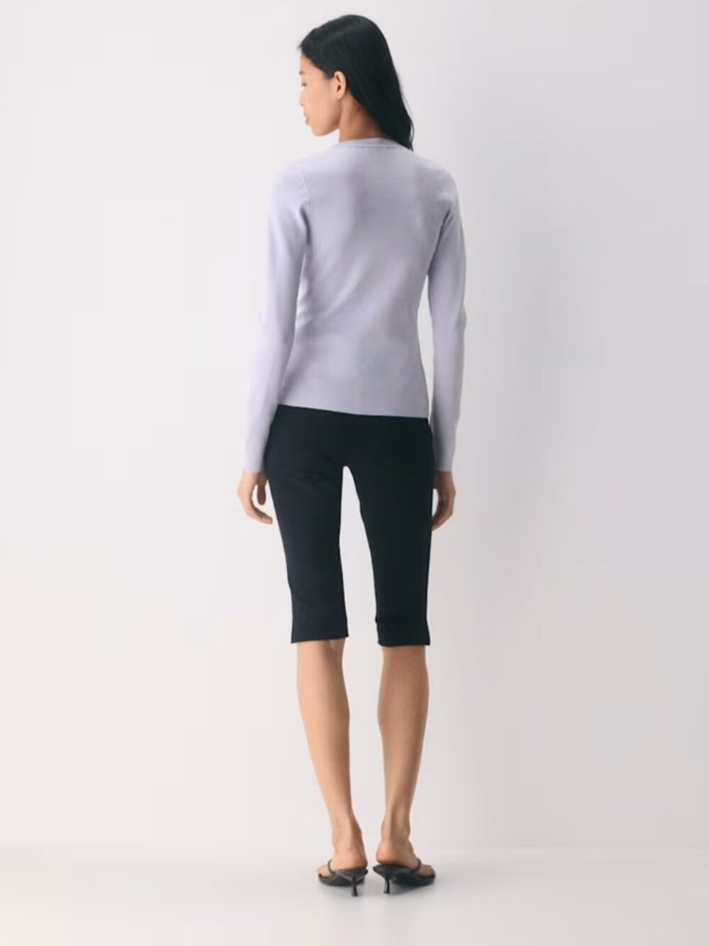 NWT Aritiza SHELLY Cardigan Wildflower Lilac - Picture 5 of 7